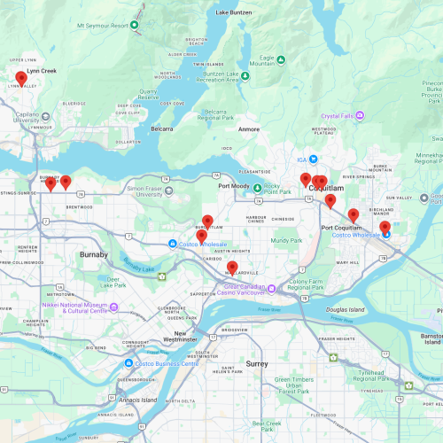 Daneshmand Magazine Map Vancouver